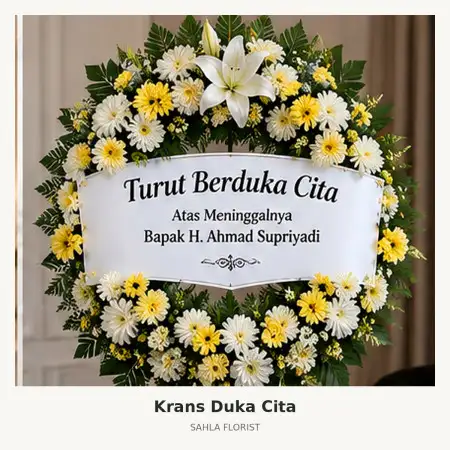 Krans Bunga Duka Sukaluyu